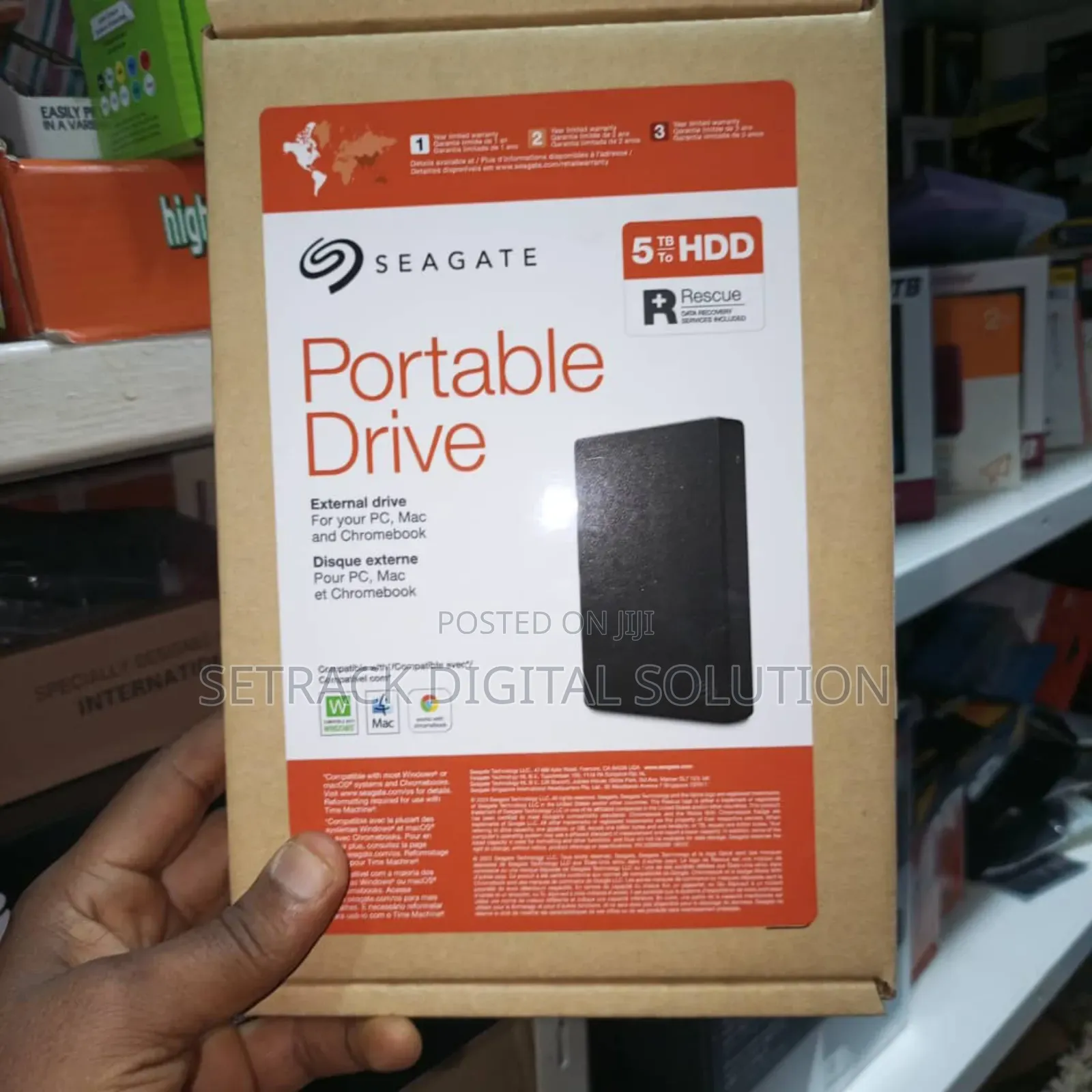 Seagate Portable 5tb External Hard Drive HDD