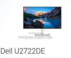 Dell Ultrasharp U2722de 27" Lcd Monitor ,Platinum Silver