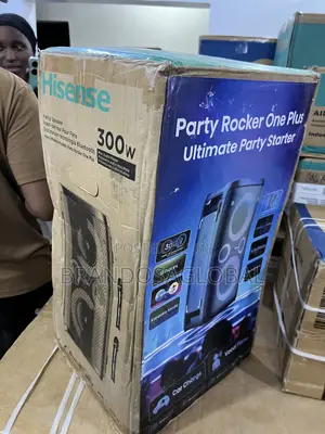 Hisense Aud110hp 300w Party Speaker With Strong Treble Notes