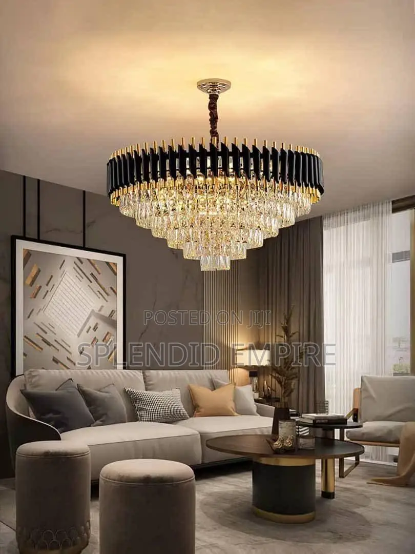 Half Crystal Chandelier