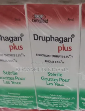 Drugfield Druphagan Plus (Brimonidine + Timolol) 5ml