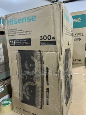 Hisense 2.0 Aud110hp Speaker 300w With Dual Tweeters