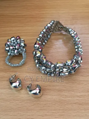 Bracelet, Ring Earrings Set