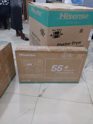 Brand New Hisense 32" Full Hd Smart Tv - Original Remote