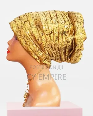 Damask Turban Caps