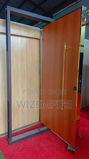 Executive Turkey Pivot Door With Smart Lock Gold Available