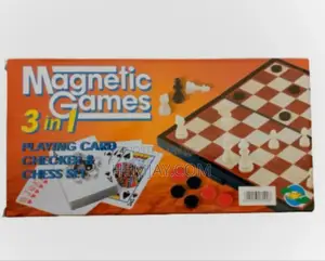 3 in 1 Games Board (Chess , Draught Playing Cards).Click to See Mor