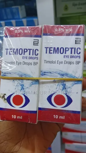 Temoptic (Timolol) Eye Drops 10ml