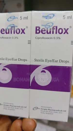 Beuflox (Ciprofloxacin) Eye/Ear Drops 5ml