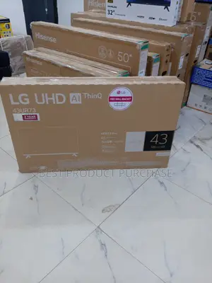 Brand New Lg 43" Uhd Ur73 - Slim Design + Crescent Stand