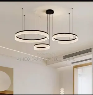 3 Round Rings Led Chandelier Lightings