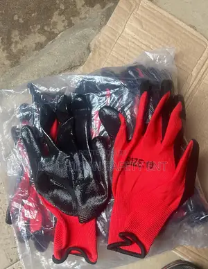 Rubber Combination Hand Gloves