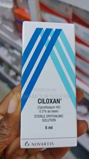 Ciloxan (Ciprofloxacin 0.3%) Eye Drops 5ml