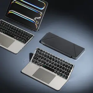 Foldable Bluetooth Keyboard With an Integrated Touchpad
