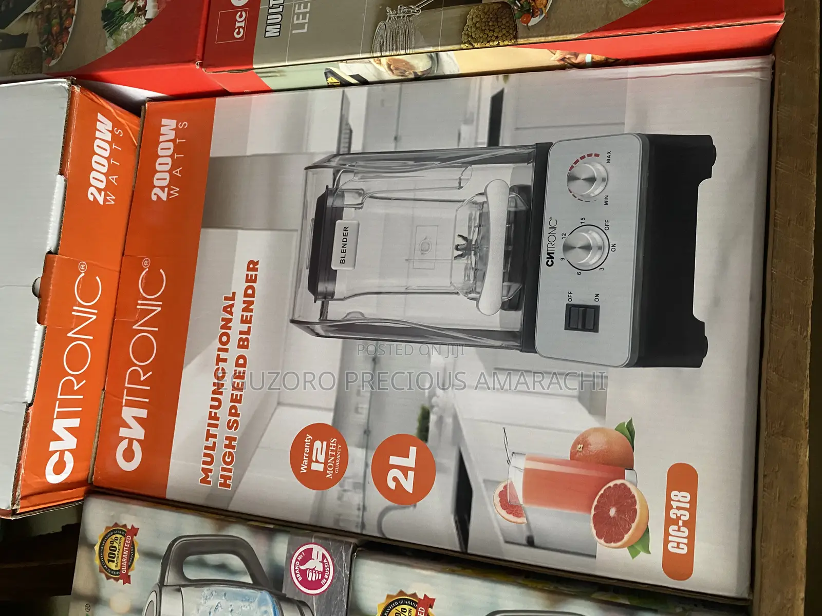Cntronic Multifunctional High Speed Blender-2l
