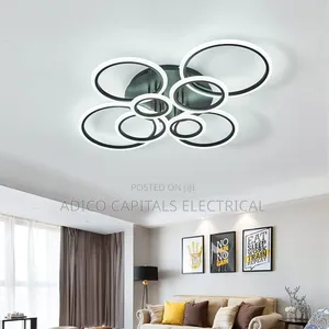 Ceiling Flush Chandelier Lights With Remote Control
