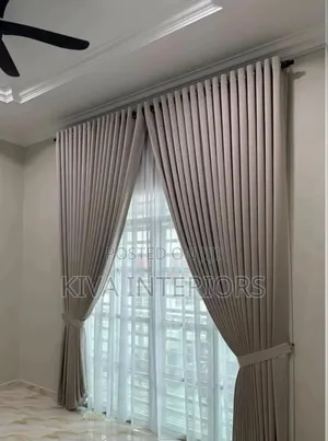 Luxury Beige Curtains