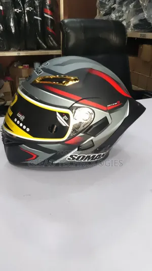Soman Full-Face Motorcycle Helmet