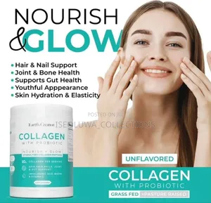 Earth’S Creation Collagen With Probiotic – Nourish Glow
