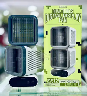 Remax Rs-Zf12 Dual Turbos Digital Display Fan