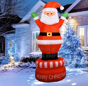 Outdoor Inflatable Santa