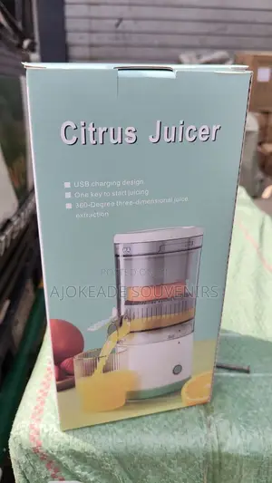Rechargeable Citrus Juicer