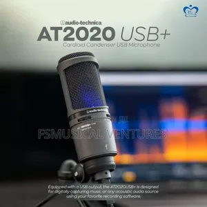 Audio-Technica At2020usb+ Cardioid Condenser Usb Microphone
