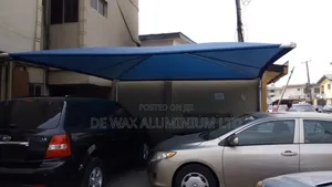 Blue Carport Extension