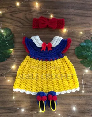 Crochet Babygirl Dress