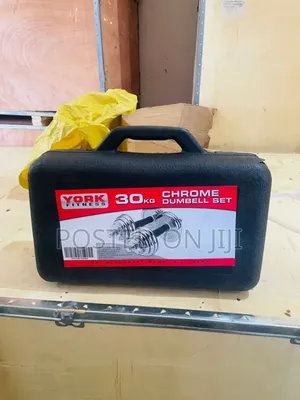 30kg Chrome Dumbbell Set