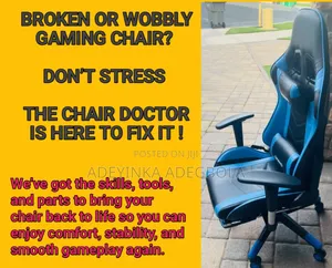 Office Chair Repair Expert - Fast Fix for Sinking Broken Chairs