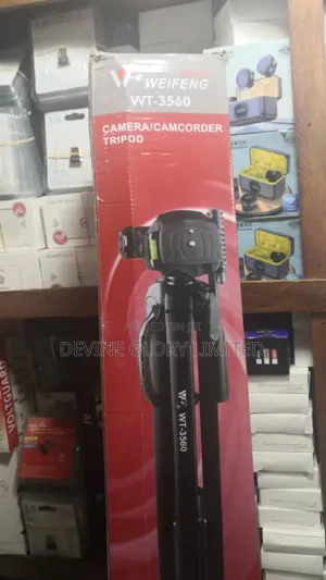 Weifeng Wt-3560 Professional Aluminum Tripod With Phone Holder