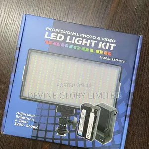 Led-416 Bi-color Professional Video Light – 416 Leds, Dslr/Camera Use