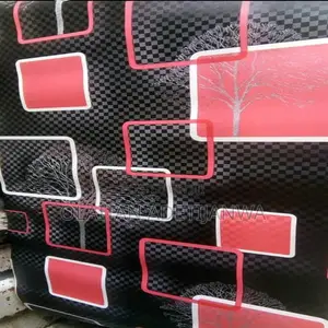 3d Geometrical Non Woven Wallpaper