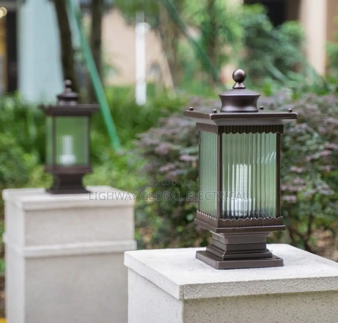 Pillar Standing Gate Lamp