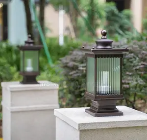 Pillar Standing Gate Lamp