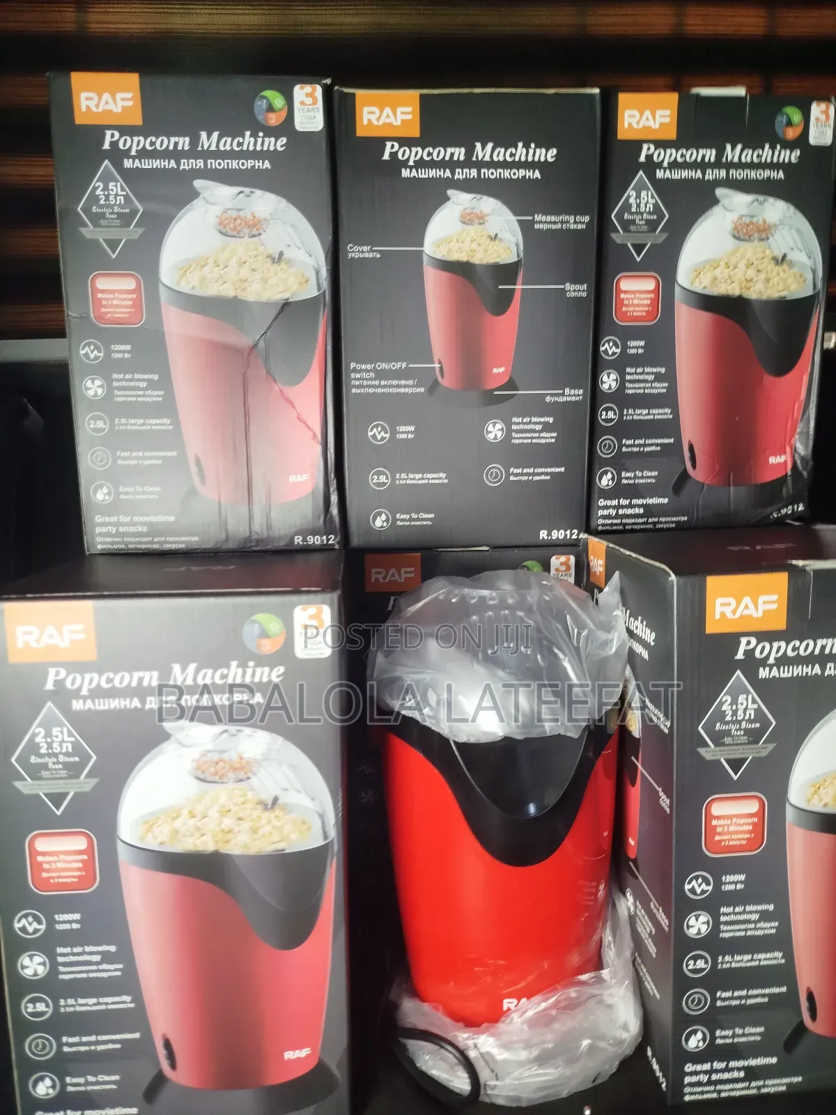 Raf Popcorn Maker