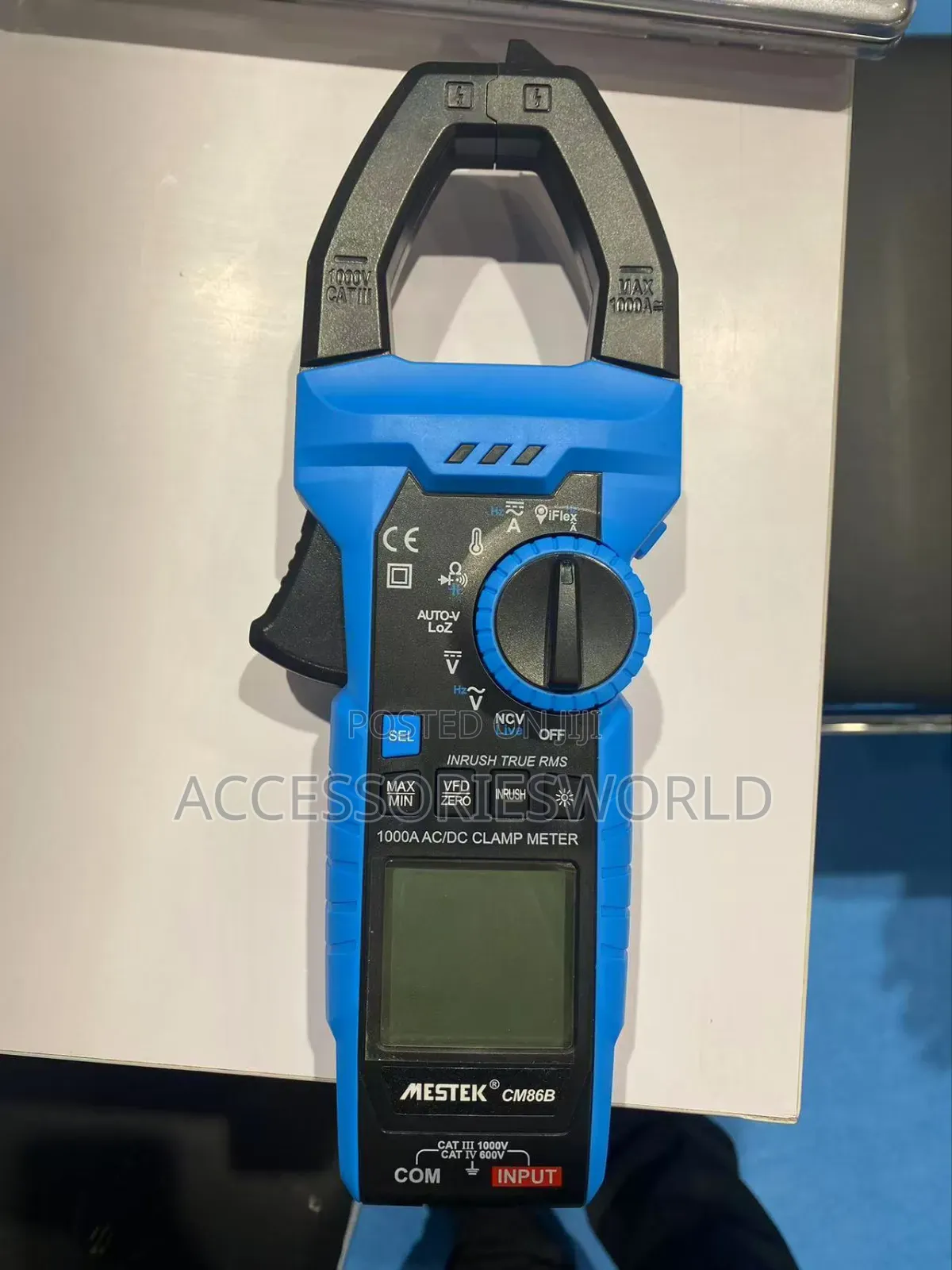 Mestek Cm86b 1000a Ac/Dc Clamp Meter