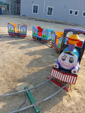Children Moving Trian