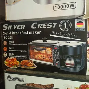 Silver Crest Multifunctional 3in1 Toaster Oven