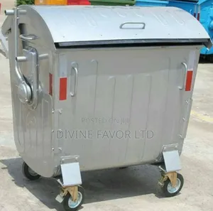 1100 Litres Galvanised Dustbin