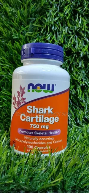 Now Shark Cartilage 750mg 100caps-promotes Skeletal Health