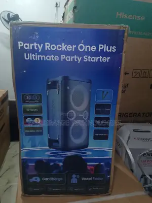 Boom Your Beats! Hisense Aud 110hp 300w Rechargeable Rocker