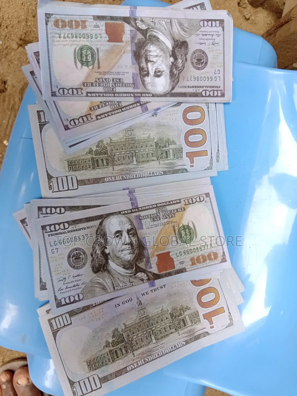 Fake Dollar for Shooting Content