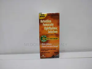Ketotifen Fumarate Allergy Eye Drops 0.17 Fl Oz – 12-Hour Itch Relief