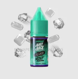 Just Juice Superior E-liquids Black Mint 0mg/10ml 50vg/50pg