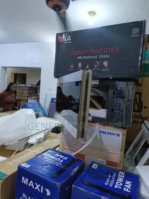 Easy Clean Interior Lg Ms2595cis 25l Smart Inverter Microwave