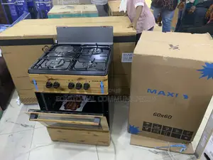 Maxi 6060 3b+1p Wood Gas Cooker – Fast Efficient Cooking