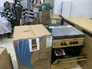 Maxi 6060 3b+1p Gas Cooker – Elegant Wooden Style