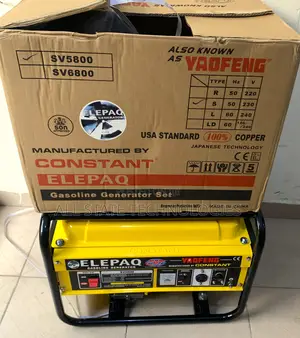 Elepaq Sv5800 Generator – Ready for Immediate Use